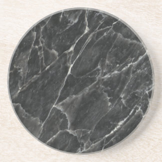 Decoratieve steen voor zwart Roos - Veinen en teke Zandsteen Onderzetter