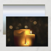 Decoratieve stemkaarsen (Voorkant / Achterkant)