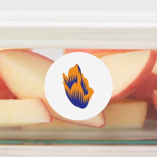 Decoratieve stijl, donkerblauw groen, wattenstel labels (Aangebracht)