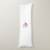 Decoratieve stijl, donkerblauw groen, wattenstel lichaamskussen (Achterkant (Verticaal))