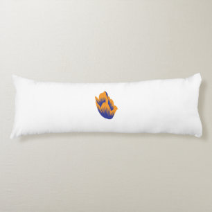 Decoratieve stijl, donkerblauw groen, wattenstel lichaamskussen