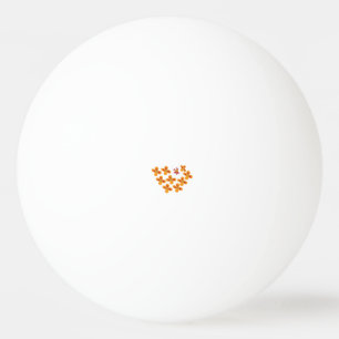 Decoratieve stijl, Dull Oranje, Cornell Red Pingpongbal