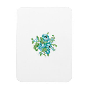 Decoratieve stijl, Mint Cream, Vormt blauw, Blauwg Magneet