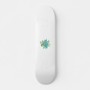 Decoratieve stijl, Mint Cream, Vormt blauw, Blauwg Persoonlijk Skateboard