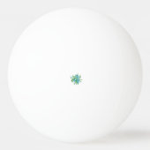Decoratieve stijl, Mint Cream, Vormt blauw, Blauwg Pingpongbal (Voorkant)