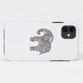 Decoratieve stijlolifant Case-Mate iPhone case (Achterkant (horizontaal))