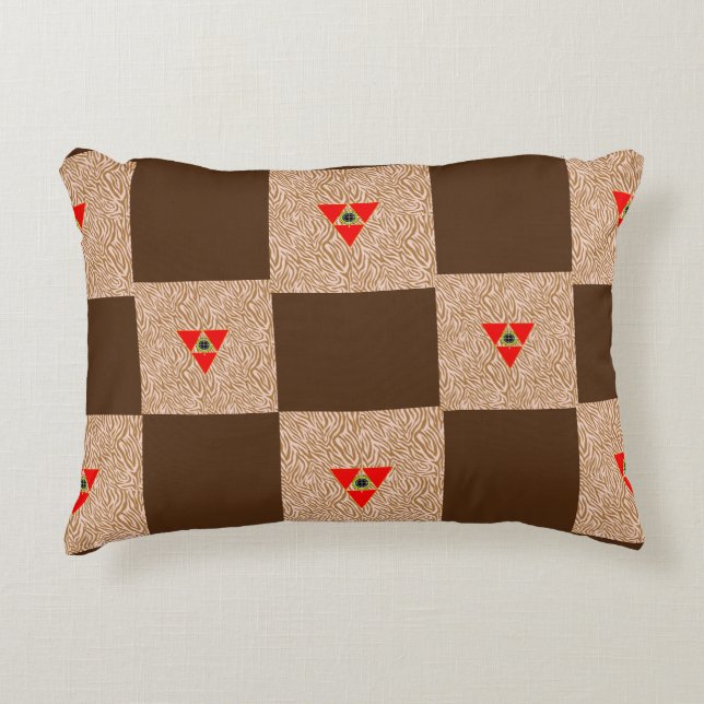 Decoratieve stijlvolle accent Kussens op Zazzle (Voorkant)