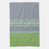 Decoratieve streep ontworpen theedoek (Verticaal)