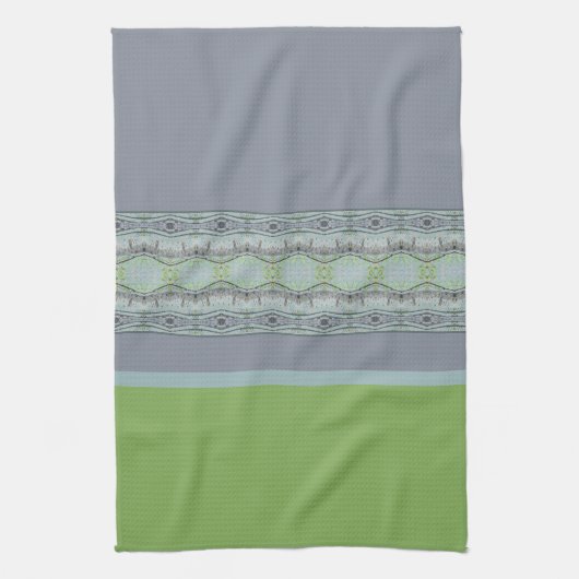 Decoratieve streep ontworpen theedoek (Verticaal)