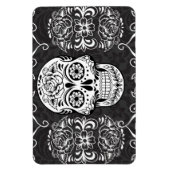 Decoratieve suiker Zwarte witte gothische romp Magneet (Verticaal)