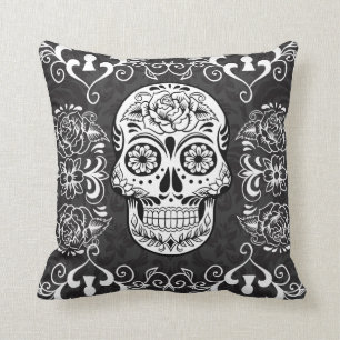 Decoratieve suikerriet Gothic Grunge Pillow Kussen