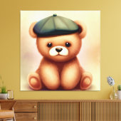 Decoratieve Sweet Baby Teddy Bear Canvas (Insitu (Woonkamer))