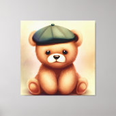 Decoratieve Sweet Baby Teddy Bear Canvas (Voorkant)