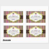 Decoratieve taart bijt Stickers (Vel)