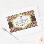 Decoratieve taart bijt Stickers (Envelop)