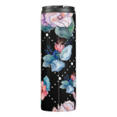 Decoratieve tegel tegels ontwerpen marbleabstract, thermosbeker (Achterkant)