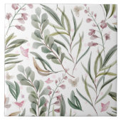 Decoratieve Tegel voor botanische en vlinderbloemi Tegeltje (Voorkant)