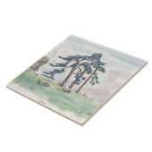 Decoratieve tegel voor het Engelse platteland Tegeltje (Zijkant)