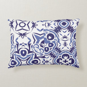 Decoratieve tegels van keramische azulejo. Fashion Accent Kussen