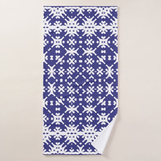 Decoratieve tegels van keramische azulejo. Minimal Badhanddoek (Badhanddoek)