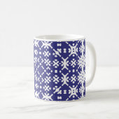 Decoratieve tegels van keramische azulejo. Minimal Koffiemok (Voorkant rechts)