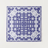 Decoratieve tegels van keramische azulejo. Minimal Wandkleed (Voorkant (horizontaal))