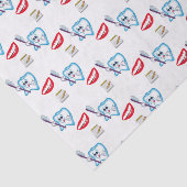 Decoratieve Tissue Papier Tandarts (Detail)