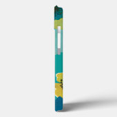 Decoratieve tuinbloemen Case-Mate iPhone case (Achterkant / Links)