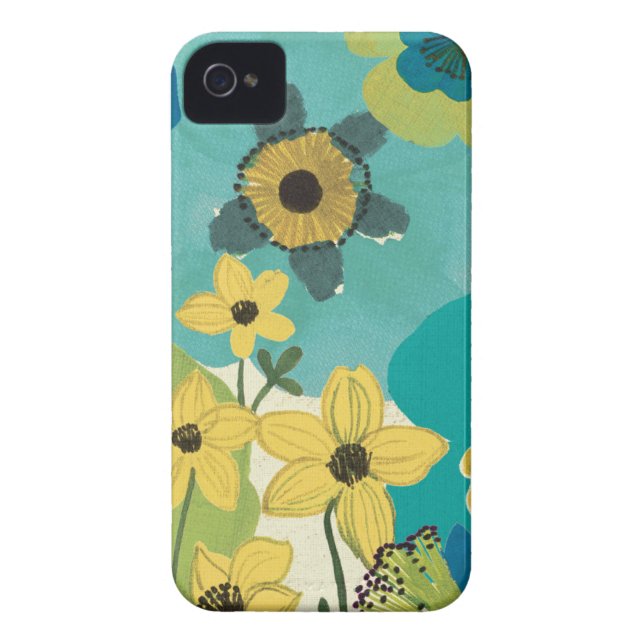 Decoratieve tuinbloemen Case-Mate iPhone case (Achterkant)