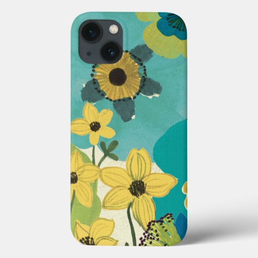 Decoratieve tuinbloemen Case-Mate iPhone case (Achterkant)