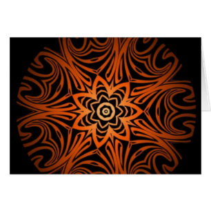 Decoratieve tweekleurige caleidoscoop