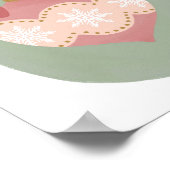 decoratieve vakantie op het thuisdecor-wand poster (Hoek)