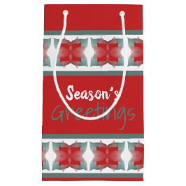 Decoratieve vakantie thema klein cadeauzakje