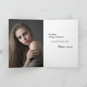 Decoratieve Valentijn Wenskaart Feestdagen Kaart (Binnen)