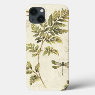 Decoratieve Varens en een Libel iPhone 13 Hoesje