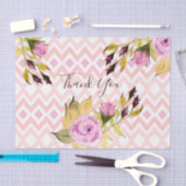 Decoratieve ventilator gepatterd tissuepapier (Craft)