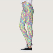 Decoratieve veren Leggings (Links)