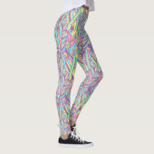 Decoratieve veren Leggings (Rechts)