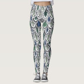 Decoratieve veren leggings (Voorkant)