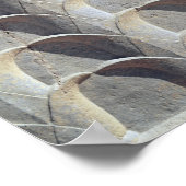 Decoratieve verlichting van de oosttrap poster (Hoek)