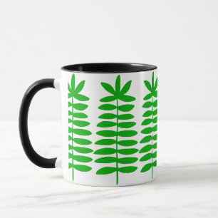 Decoratieve vetten - groen mok