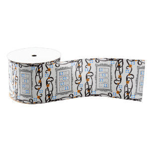 decoratieve vintage grosgrain lint