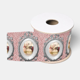 decoratieve vintage grosgrain lint