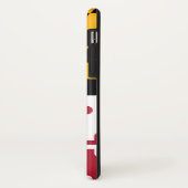 Decoratieve vlag van de deelstaat Maryland Case-Mate iPhone Case (Achterkant/links)