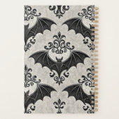 Decoratieve vleermuizen planner (Achterkant)