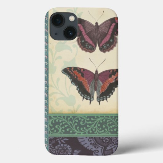 Decoratieve vlinder Brocade door Vision Studio Case-Mate iPhone Case (Achterkant)