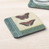 Decoratieve vlinder Brocade door Vision Studio Drankjes Onderzetter (Linkerzijde)