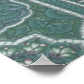 Decoratieve vlinder Brocade door Vision Studio Poster (Hoek)