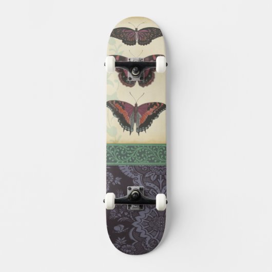 Decoratieve vlinder Brocade door Vision Studio Skateboard (Voorkant)