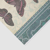 Decoratieve vlinder Brocade door Vision Studio Tissuepapier (Detail)